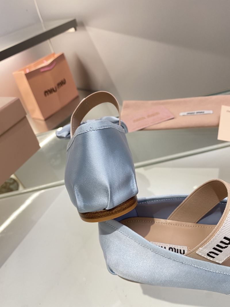 Miu Miu flat shoes